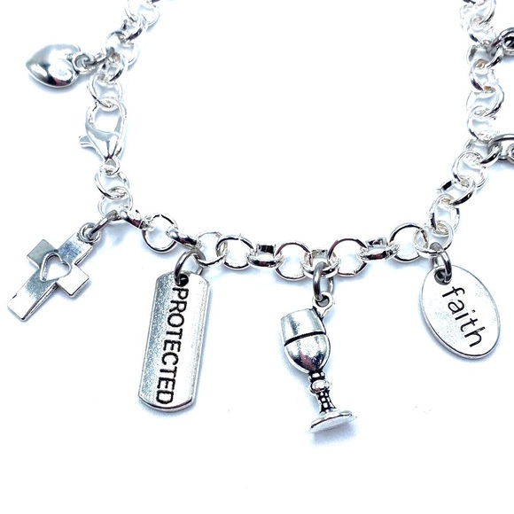 Saint Benedict Charm Bracelet Religious Catholic Christianity - Picture 8 of 8